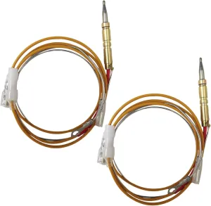 GRABOTE- 2x Propane Tank Top Heater Thermocoupler 2304885, F237349, Fasten Type Thermocouple Safety Assembly Kit, Fit for Mr Heater/Dura Heat/COSTWAY/Remington/ProCom