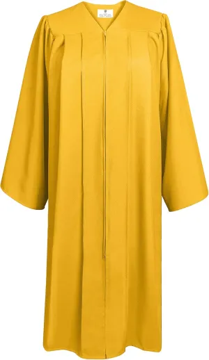 GradPlaza Matte Choir Robe for Church Baptism Officiant Confirmation Costume,Graduation Gown for School,Judge Pastor Robes