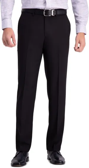 Haggar Men's Premium Comfort Dress Pant-Straight Fit Flat Front (Regular and Big & Tall Sizes)