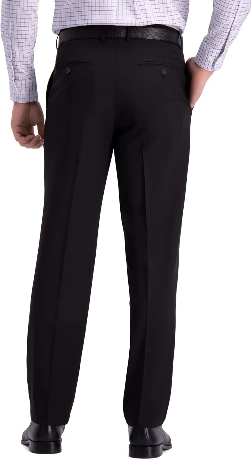 Haggar Men's Premium Comfort Dress Pant-Straight Fit Flat Front (Regular and Big & Tall Sizes)