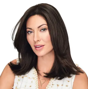Hair u wear Go All Out Top-Of-Top 10 Inch Wig Top Piece, Average Size Cap, RL4/6 Black Coffee