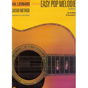 Hal Leonard Guitar Method, More Easy Pop Melodies