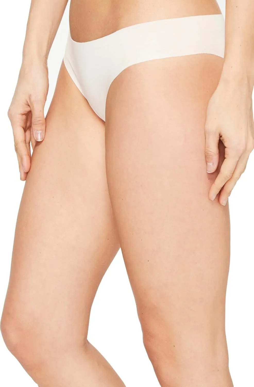 Hanro Women's Invisible Cotton Brazilian Pant