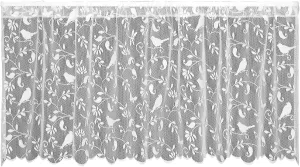 Heritage Lace Bristol Garden Tier, 60 by 24-Inch, White,6305W-6024