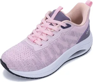 IIV Womens Air Walking Shoes Arch Support Casual Gym Workout Orthotic Fashion Sneakers for Plantar Fasciitis Pain Relief US 5.5-11