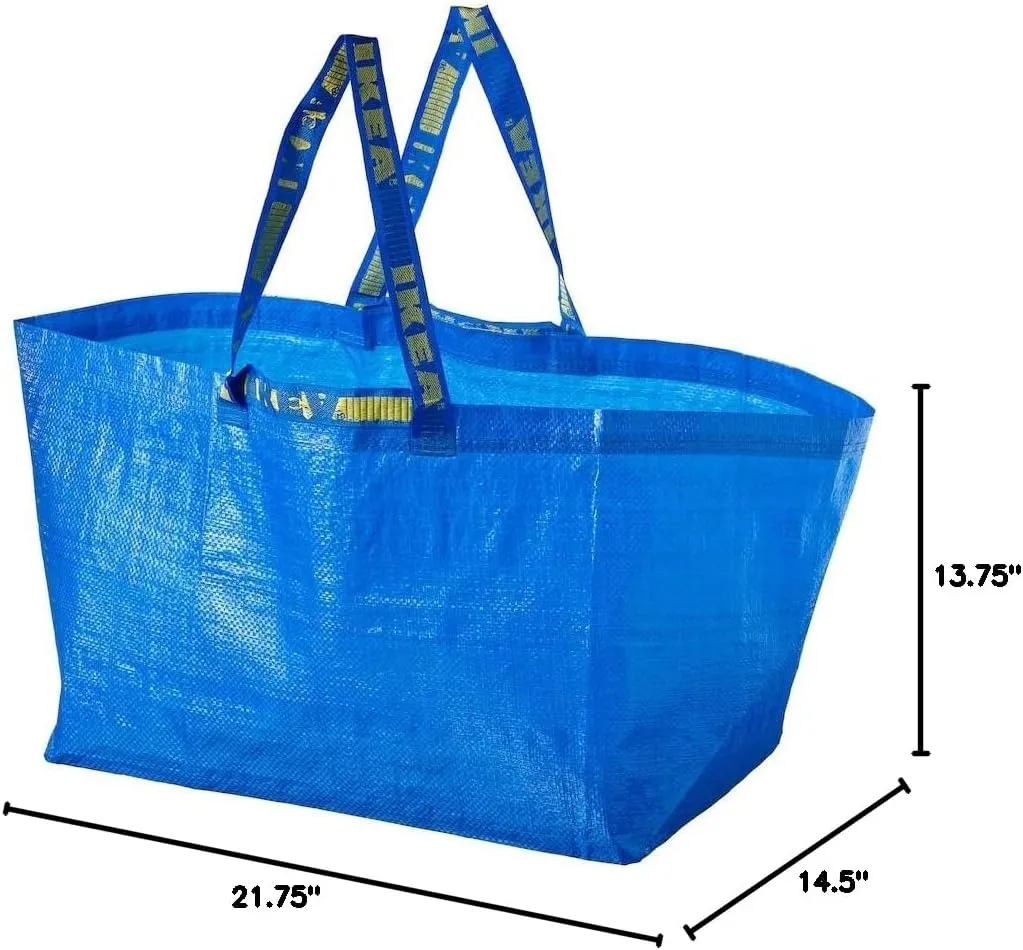 IKEA FRAKTA Carrier bag, large, blue(PACK OF 4)