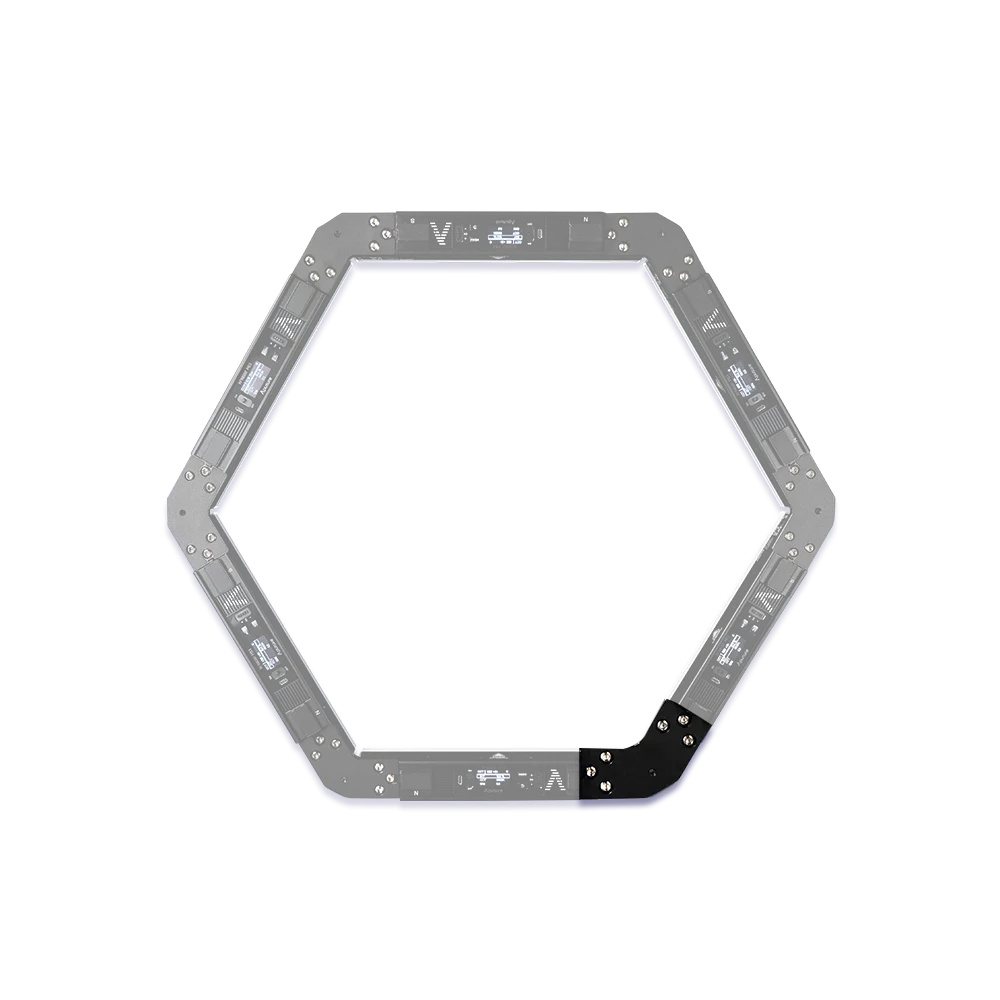 INFINIBAR Connectors Hexagon Flat Connector