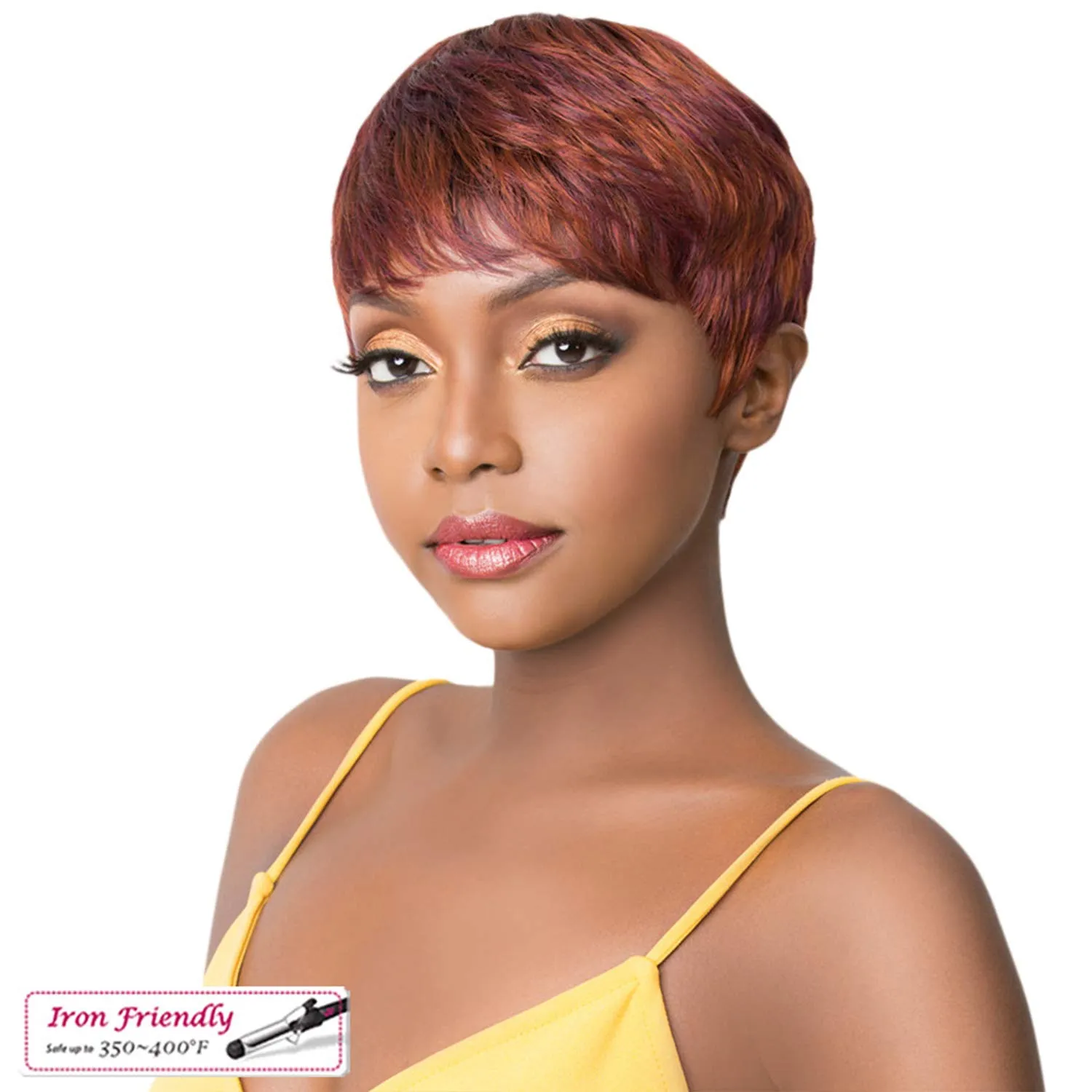 It's A Wig Quality Wig 2020 Q Cupid (TT DARK COPPER)
