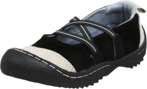 J-41 Little Kid/Big Kid Coconut Mary Jane,Black/Light Grey,4.5 M US Big Kid