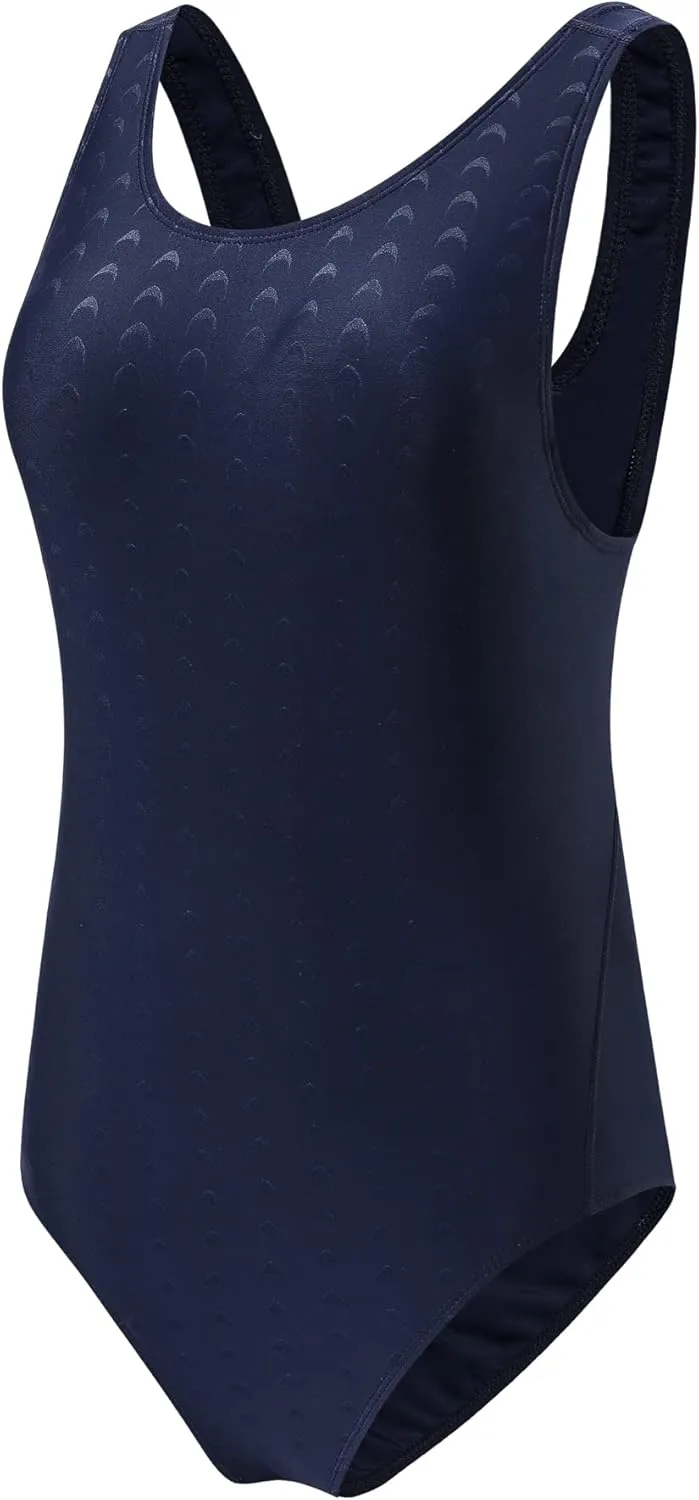 J·E Sterguard Girls' Swimwear Swimsuit Kids Bathing Suit One Piece Suits Swim for 4-16