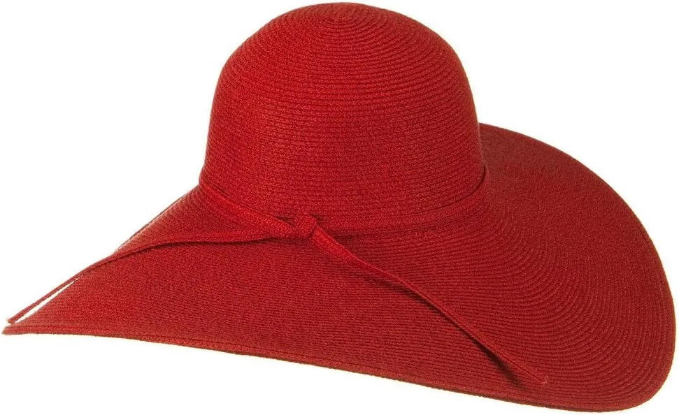 Jeanne Simmons UPF 50  Cotton Paper 6 Inch Flat Brim Hat