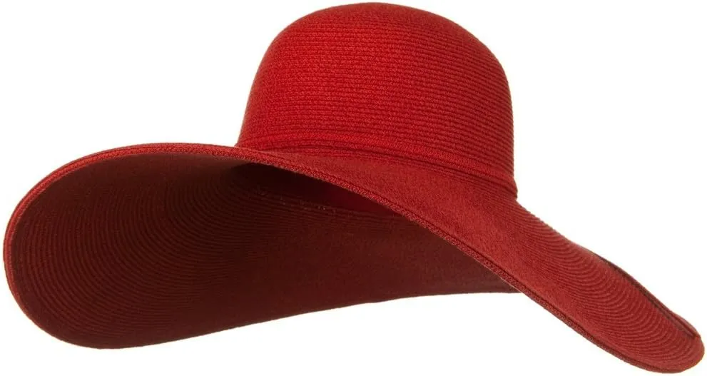 Jeanne Simmons UPF 50  Cotton Paper 6 Inch Flat Brim Hat