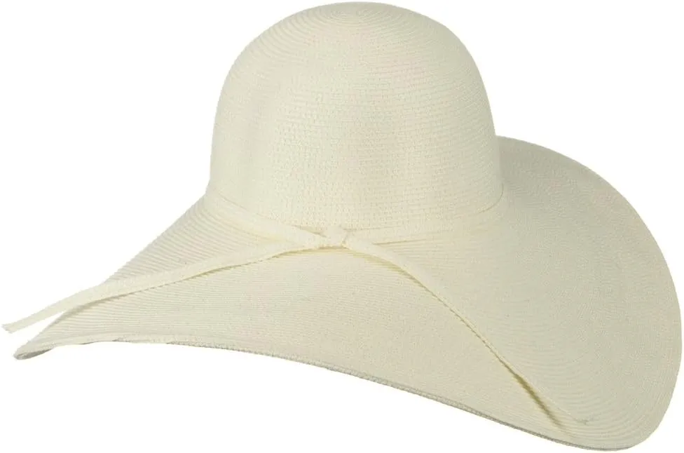 Jeanne Simmons UPF 50  Cotton Paper 6 Inch Flat Brim Hat