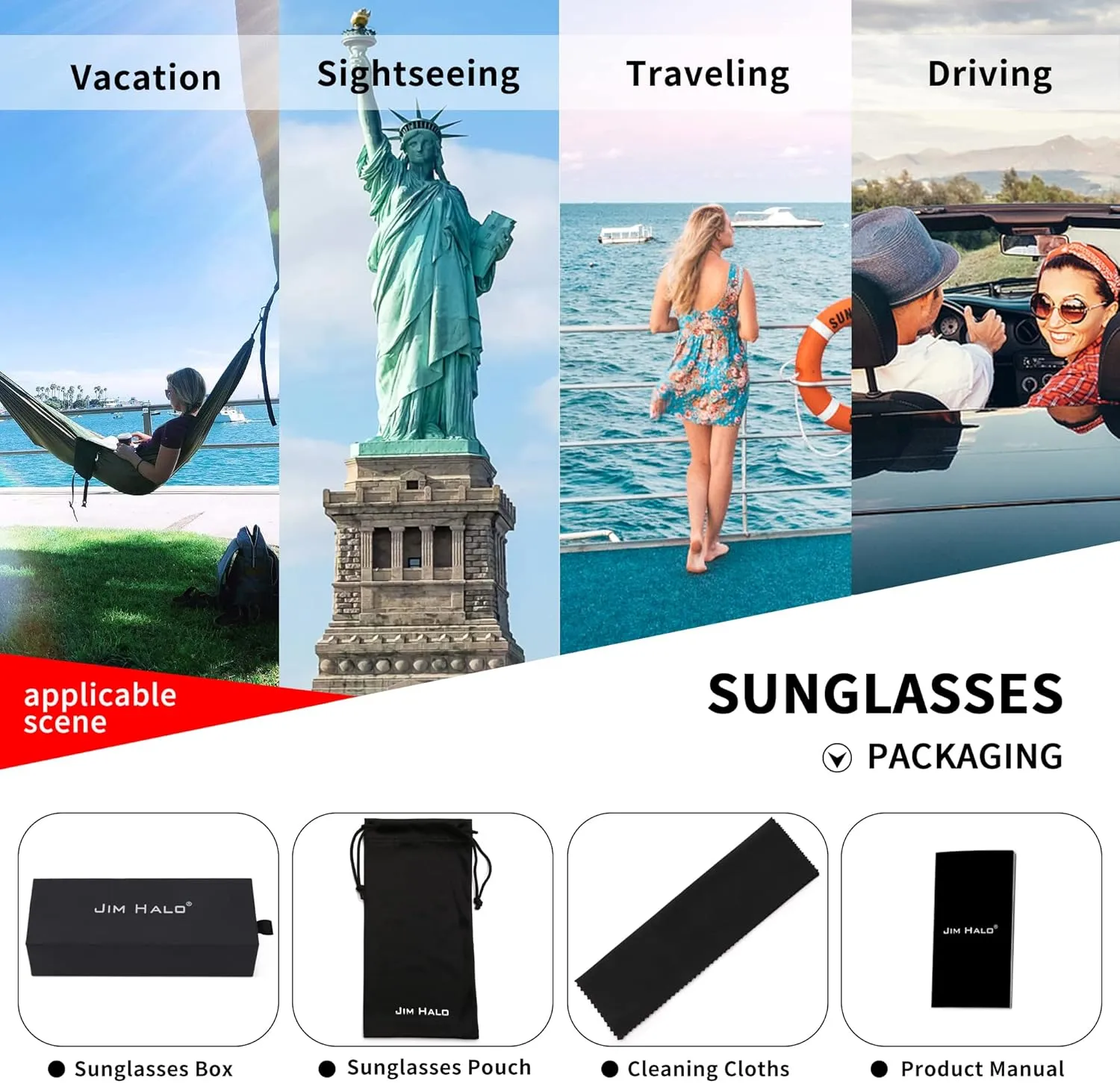 JIM HALO Retro Square Aviator Sunglasses Premium Glass Lens Flat Metal Eyewear Men Women