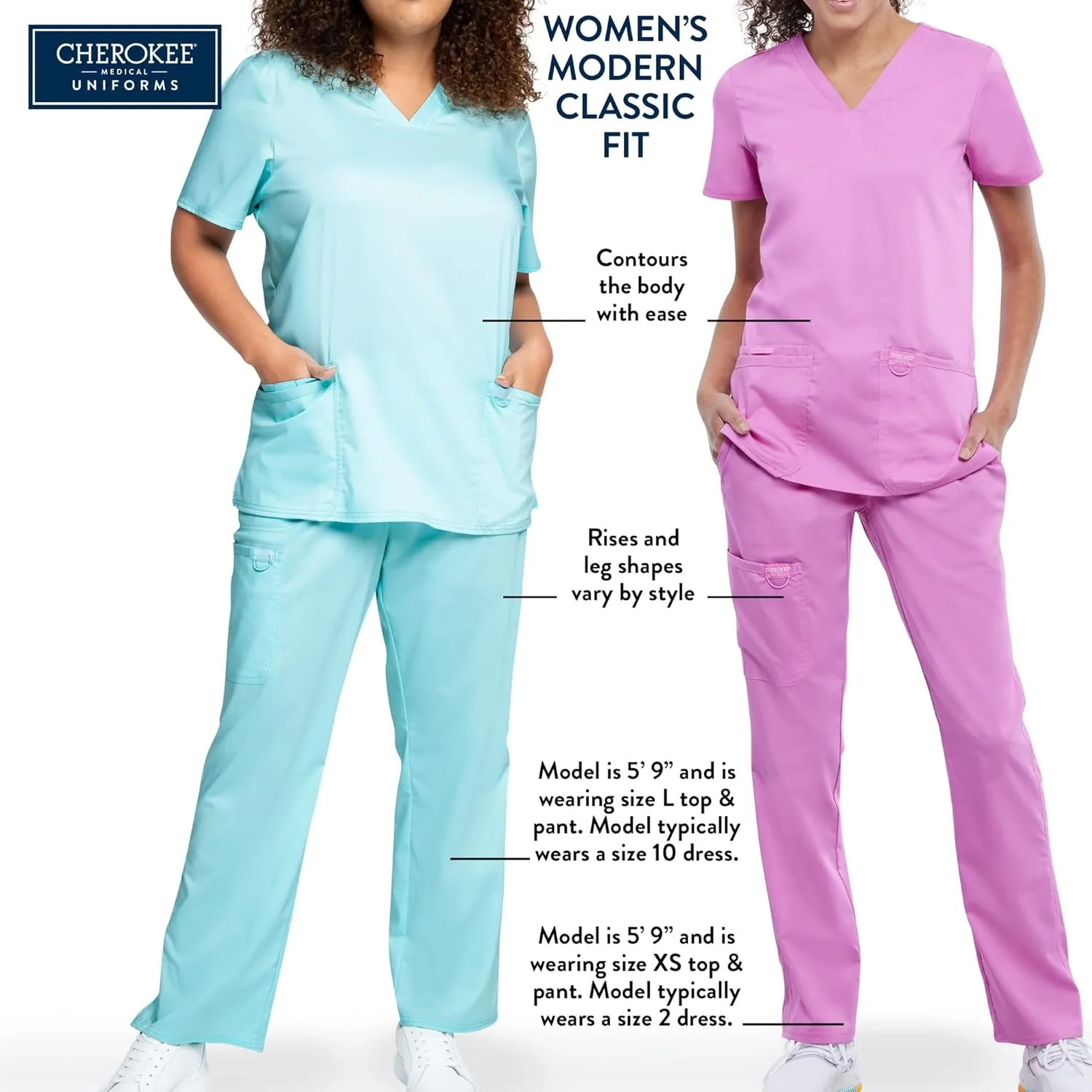 Jogger Scrubs for Women Workwear Revolution, Soft Stretch, Easy Care WW011