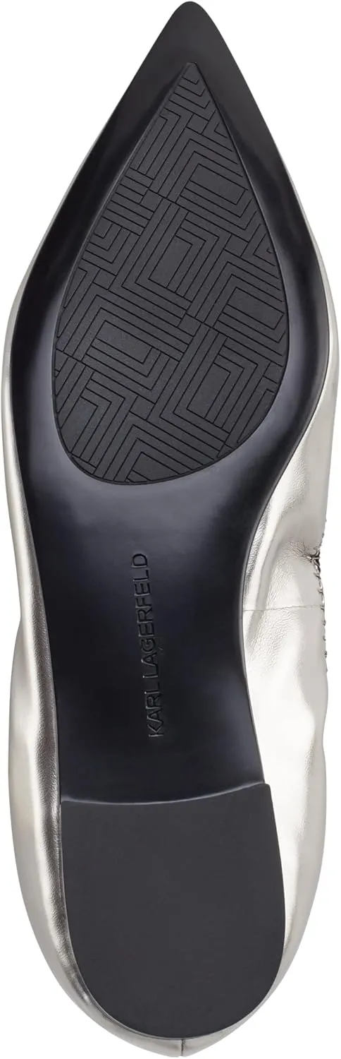 KARL LAGERFELD womens Vinette Everyday Ballet Flat
