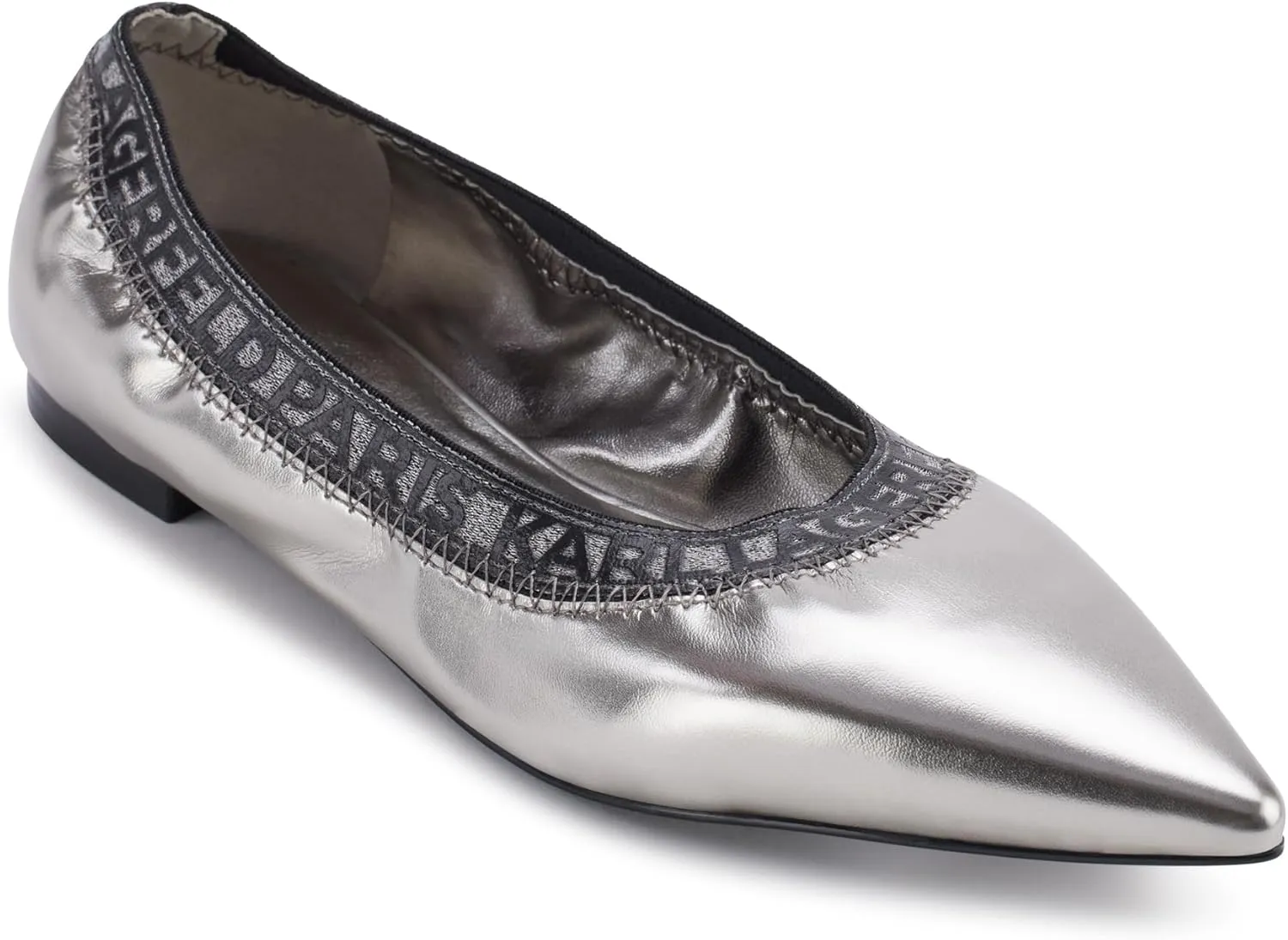 KARL LAGERFELD womens Vinette Everyday Ballet Flat