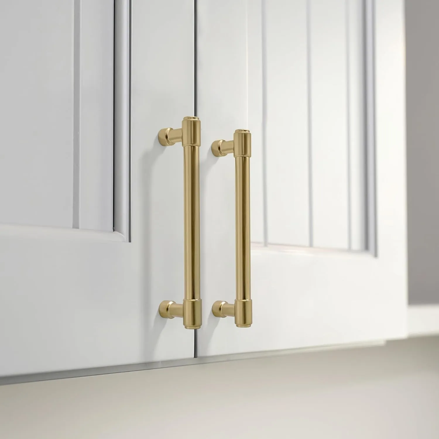 khtumeware 6 Pack 12 Inch(305mm) Champagne Bronze Cabinet Pulls Brushed Brass Kitchen Cabinet Handles Extra Long Gold Cabinet Pulls Kitchen Cabinet Hardware for Cupboard Drawer Pulls Dresser Handle