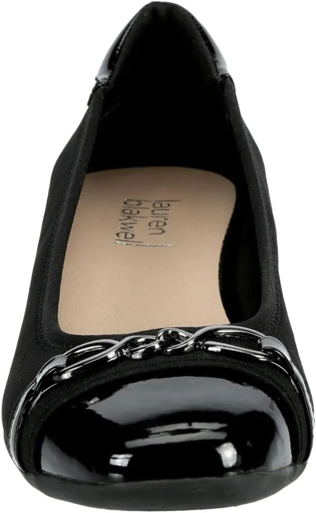 Kit - Women's Round Toe Low Wedge Dress Pump