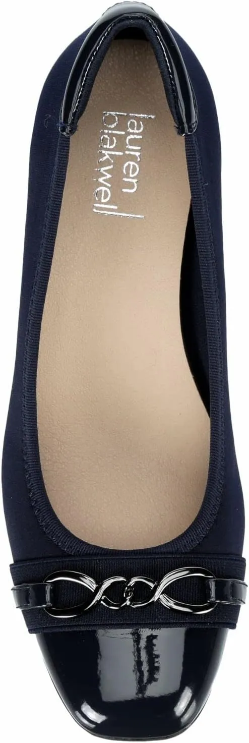 Kit - Women's Round Toe Low Wedge Dress Pump