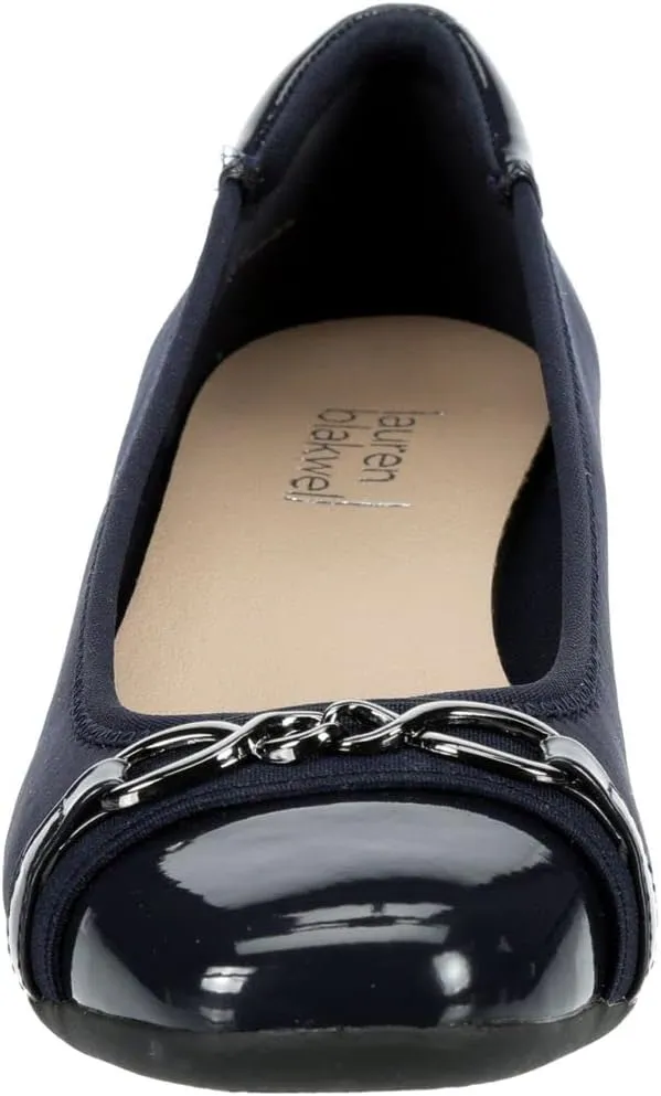 Kit - Women's Round Toe Low Wedge Dress Pump