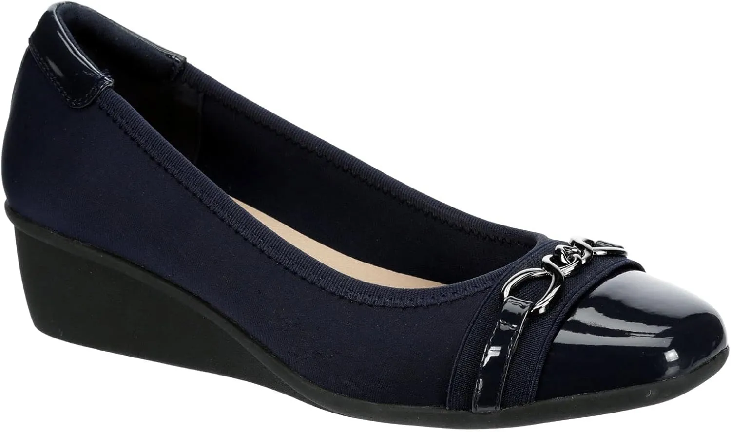 Kit - Women's Round Toe Low Wedge Dress Pump