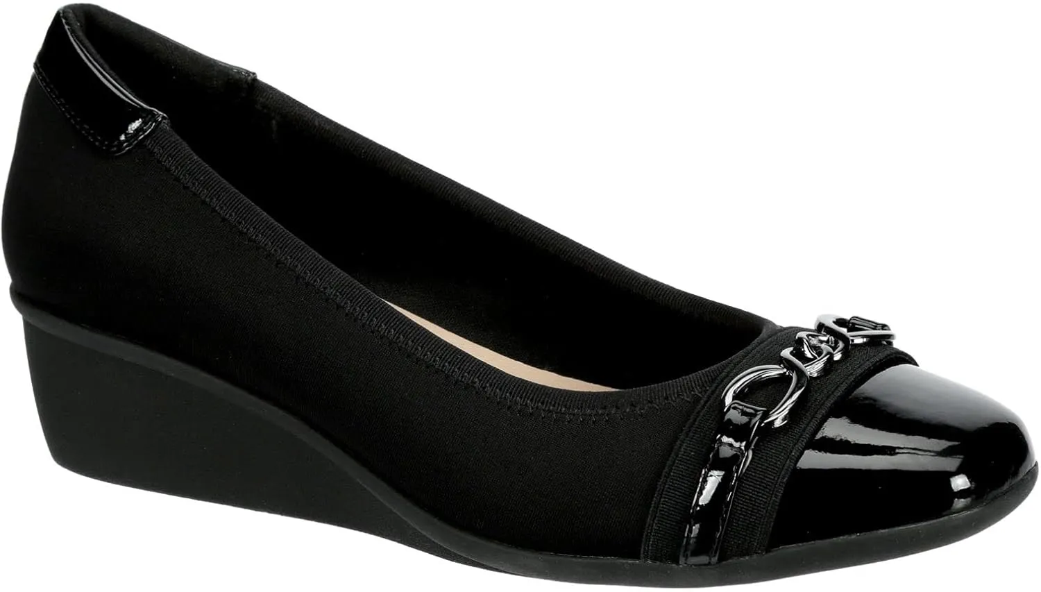 Kit - Women's Round Toe Low Wedge Dress Pump