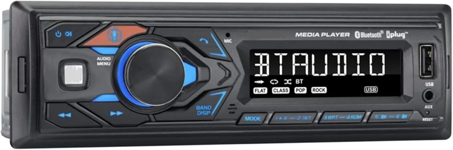 Kubota RTV RTX 1100 1100C B2650 Easy Install Connect Harness Direct Plug & Play Tractor Radio Stereo Bluetooth FM USB MP3