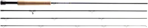 LAMSON | Radius Moderate/Medium Fast Action Fly Fishing Rod | Freshwater | 4-Piece 9 Foot, w/Tube