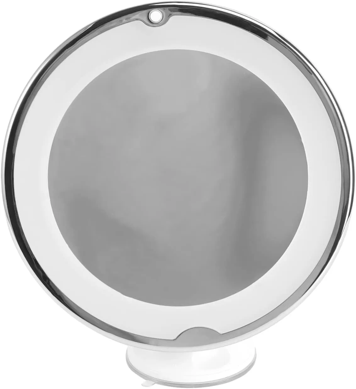 Large 7X Magnification Led Makeup Mirror with Suction Cup Perfect Vanities Mirror for Both Men Women Portable Easy to Use (Battery Included)