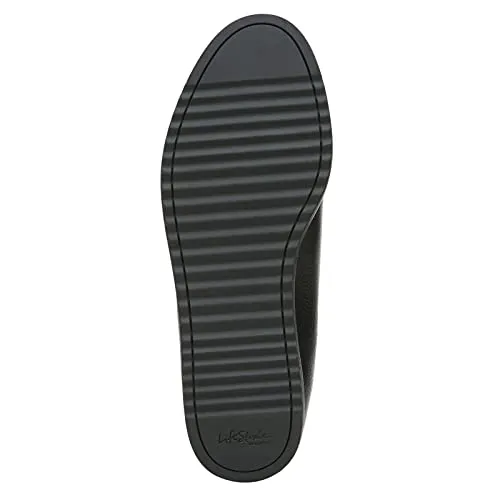 LifeStride Womens Zendaya Loafer, Black, 7.5 US