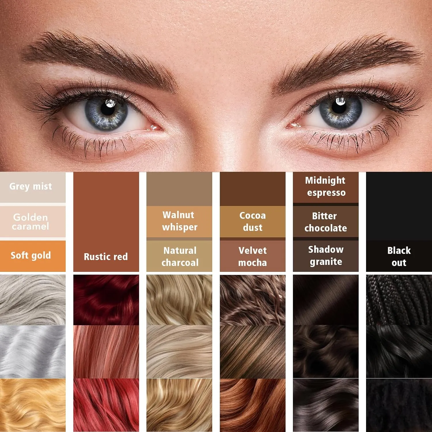 Light Gray Eyebrow Pencil for Older Women, Grey Eyebrow Pen with 4-Prong Precision Tip- Achieving Natural, Hair-Like Strokes, Create Long-Lasting Defined Brows YES.EYE DO (Grey Mist-Light Gray)