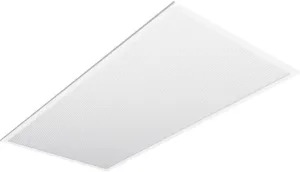 Lithonia Lighting CPX 2x4 LED Flat Panel Light, 2 ft. x 4 ft. LED Light Panel, Ceiling Lighting Fixture for Shop Lighting, 4000 Lumens, 4000K Cool White, A12 Prismatic Lens, White