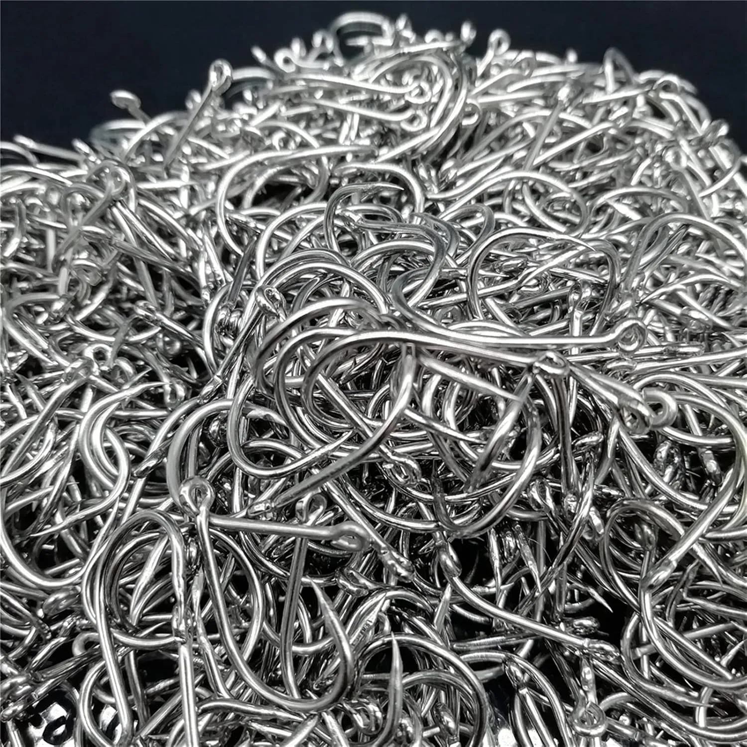 Liudan Fishing Hook Circle Hook Bulk Sale 1000 Pieces/Lot Fishing Hook with Fishing Eyes Hooks 3#-15# Fishhooks Wholesale Fishing Accessories Fishing Hooks