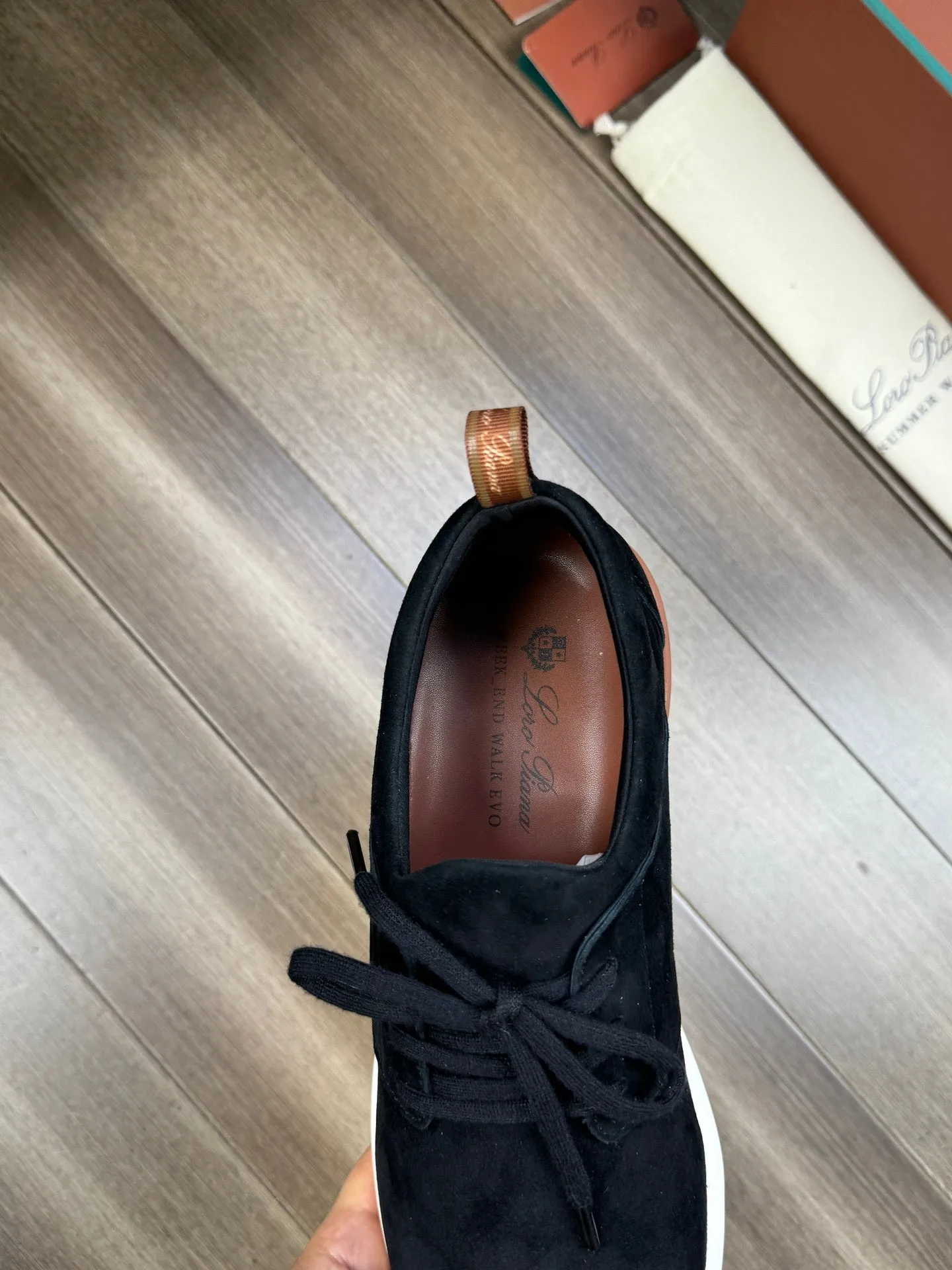 LP BERGEN SNEAKER BLACK SUEDE