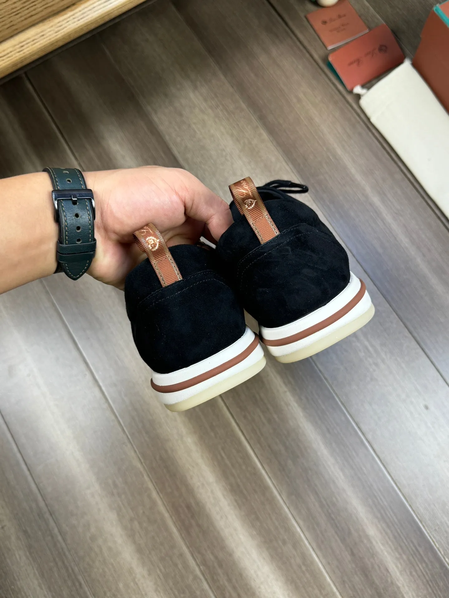 LP BERGEN SNEAKER BLACK SUEDE