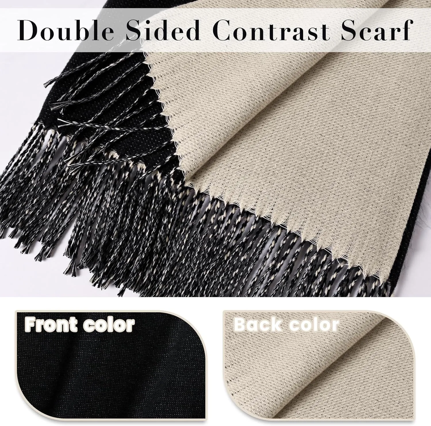 maamgic Womens Scarf Large Pashmina Shawls and Wraps Light Blanket Scarf for Evening Dress Warm Daily Travel Office