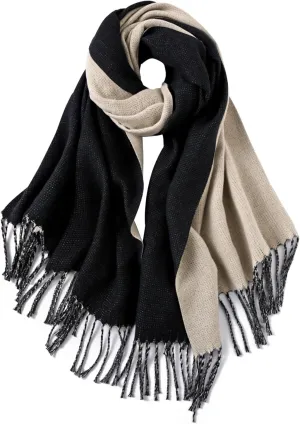 maamgic Womens Scarf Large Pashmina Shawls and Wraps Light Blanket Scarf for Evening Dress Warm Daily Travel Office