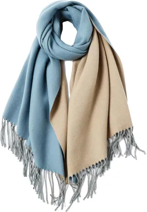 maamgic Womens Scarf Large Pashmina Shawls and Wraps Light Blanket Scarf for Evening Dress Warm Daily Travel Office