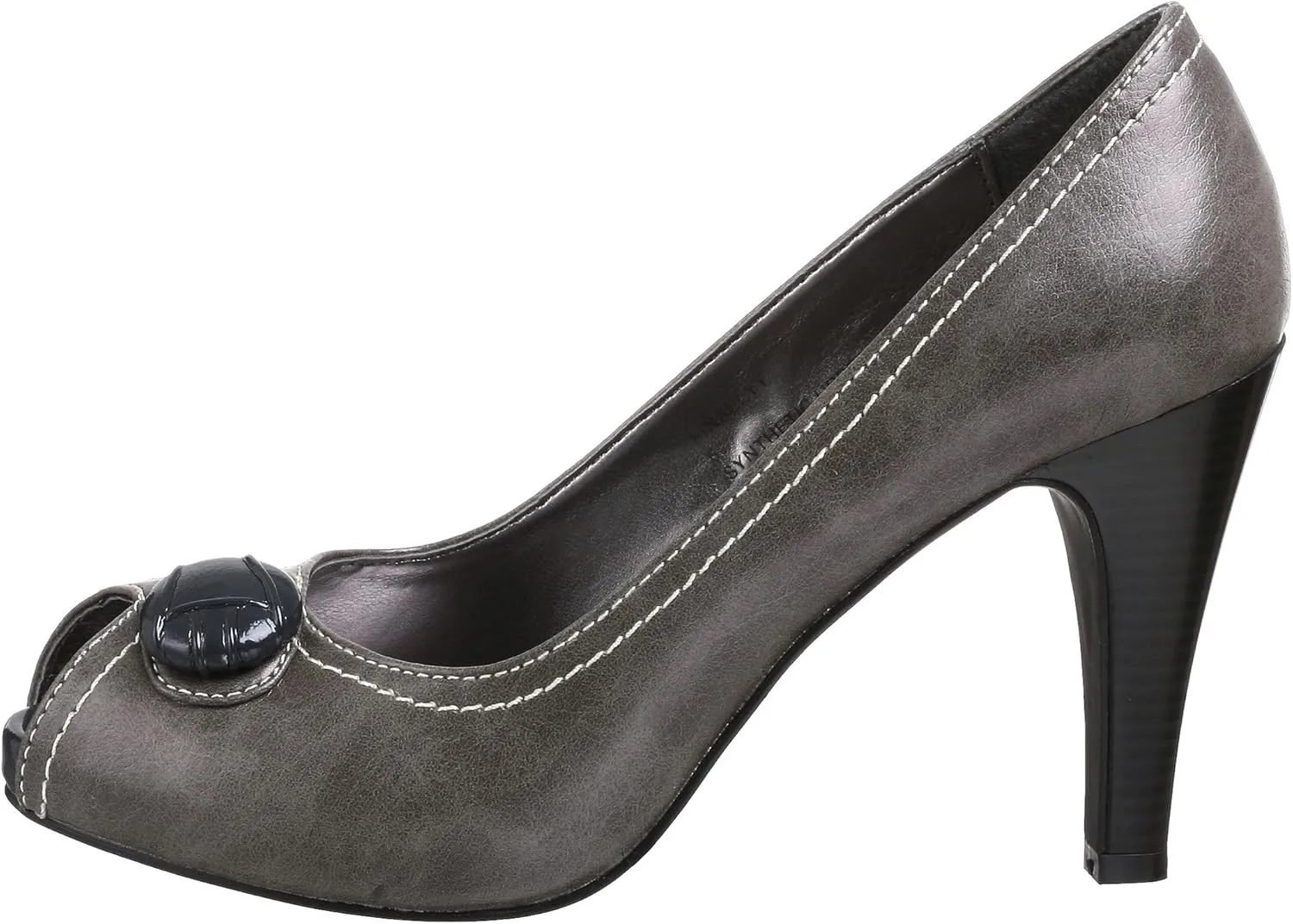 Madden Girl Women's Finallyy Open Toe Pump