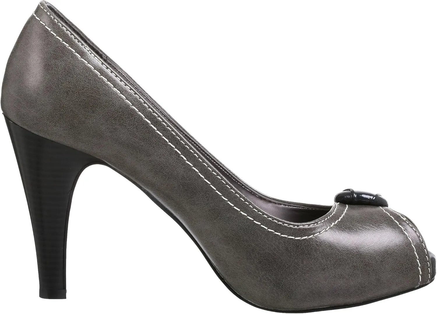 Madden Girl Women's Finallyy Open Toe Pump