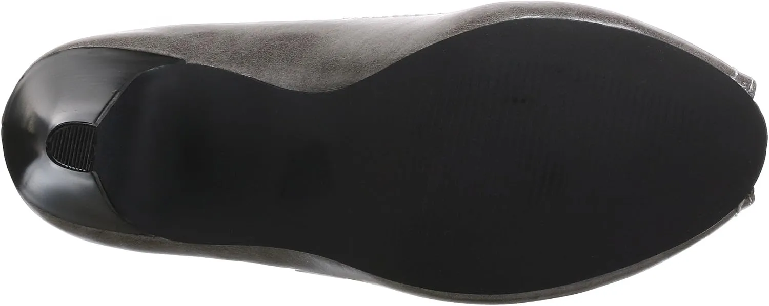 Madden Girl Women's Finallyy Open Toe Pump
