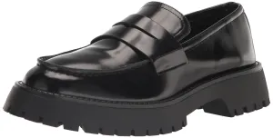 Madden Girl Women's Heaathr Loafer, Black Box, 7.5