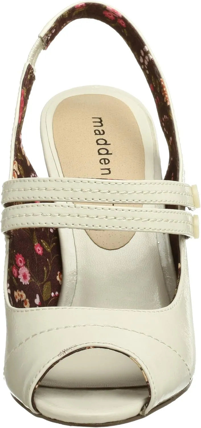 Madden Girl Women's Nemmo Opentoe Mary Jane Slingback