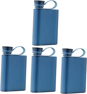 MAGICLULU 4pcs Multi-use Water Bottle Leakproof Flask for Sports Fitness Hiking Travel