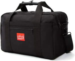Manhattan Portage Hamptons Weekender Water Resistant Multipurpose Duffle Bag Cordura 1000D for Work and Travel (Black)
