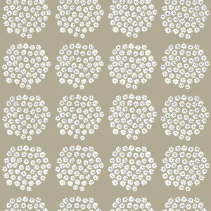 MARIMEKKO Taupe Puketti Peel & Stick Wallpaper