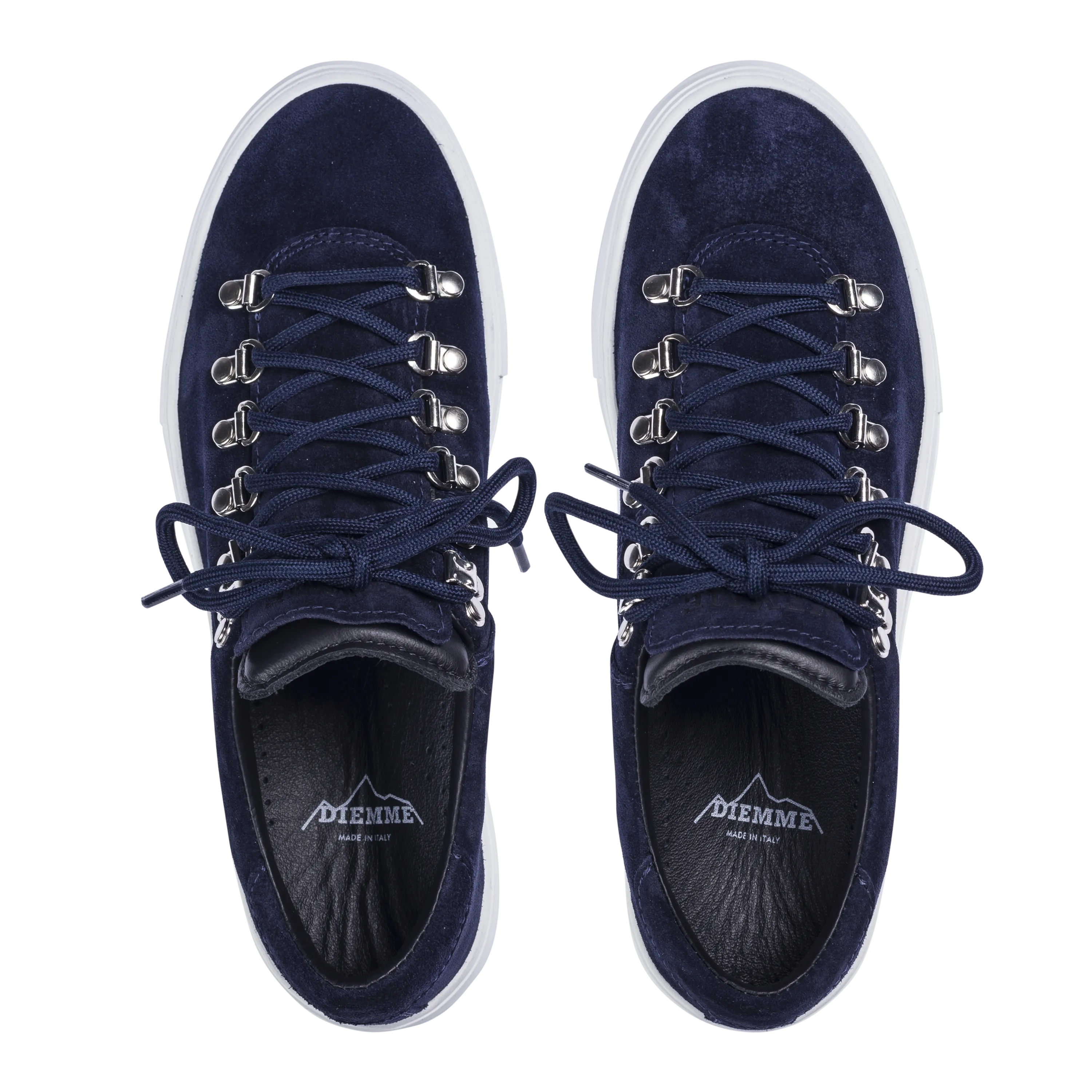 Marostica Low Navy Suede Platform W