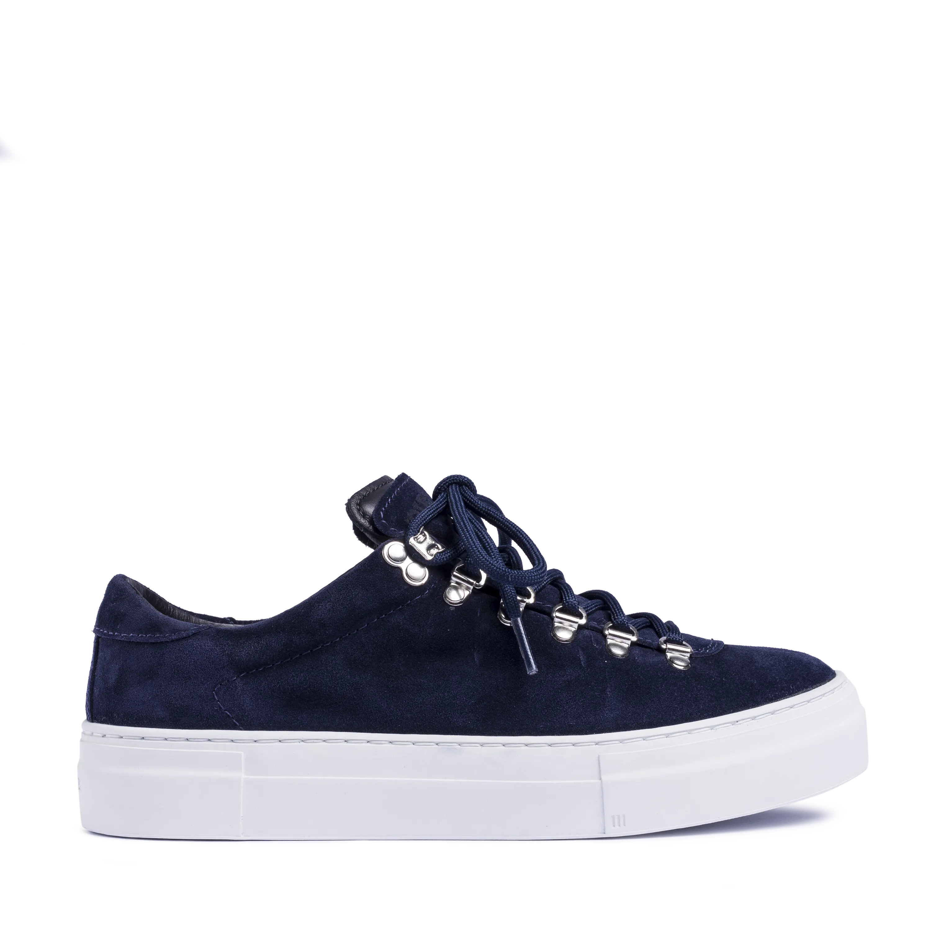Marostica Low Navy Suede Platform W