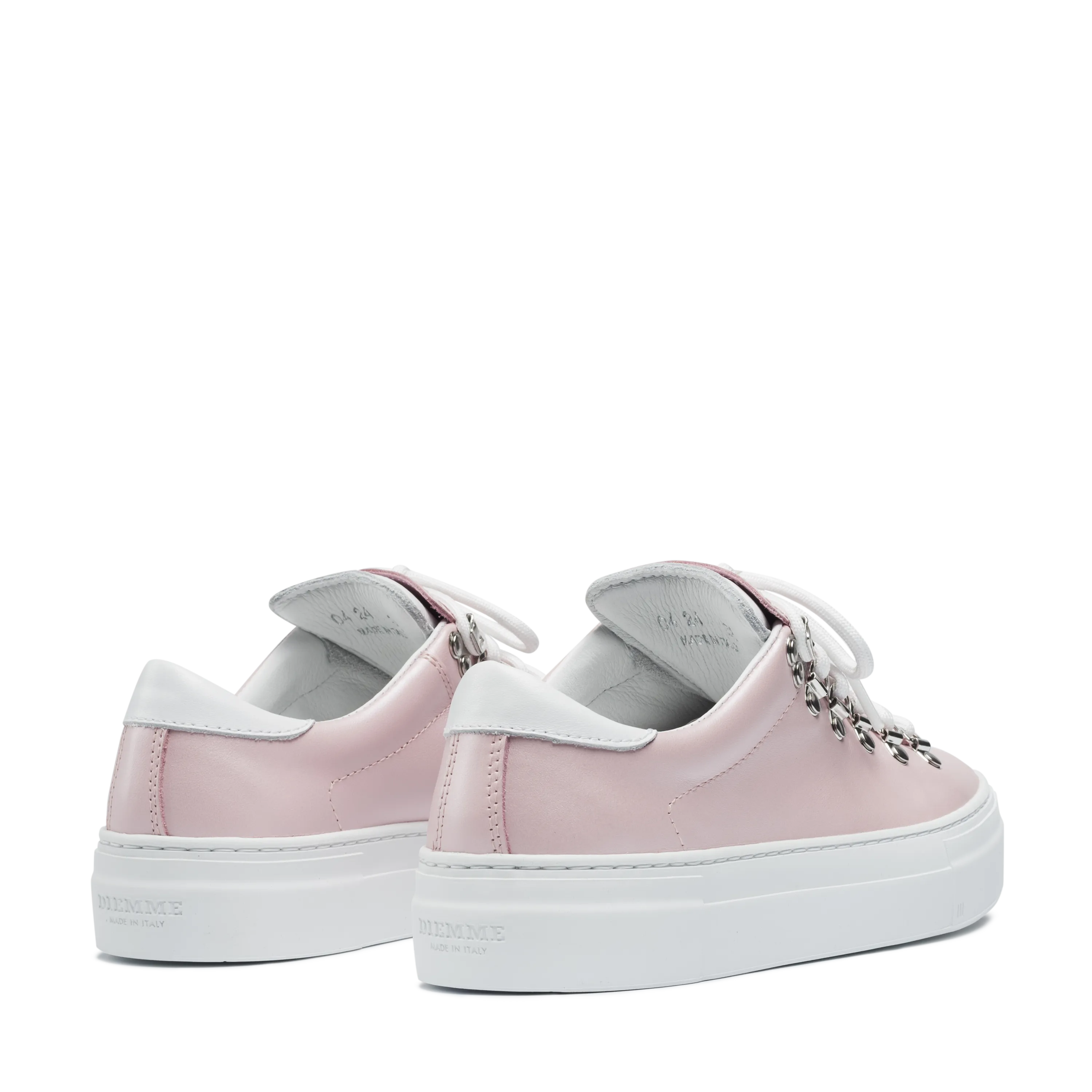 Marostica Low Platform Mother Of Pearl Pink Nappa W